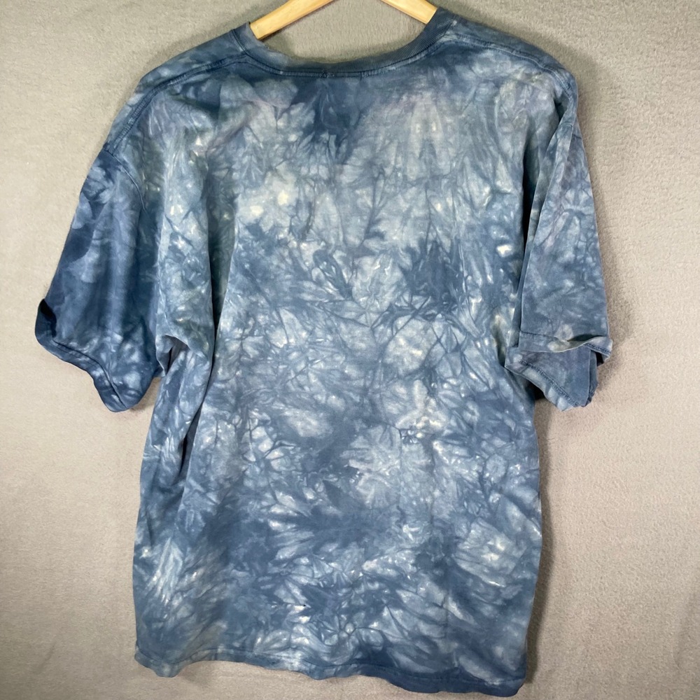 Gildan Mens USA Flag Eagle T Shirt 2XL‎ Tie Dye Patriotic Graphic - Picture 2 of 10